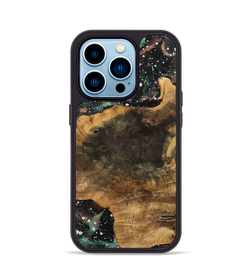 iPhone 14 Pro Wood Phone Case - Anatola (Cosmos, 739952)