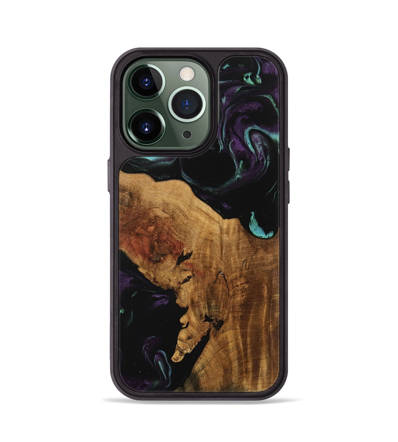 iPhone 13 Pro Wood Phone Case - Rubetta (Purple, 739959)