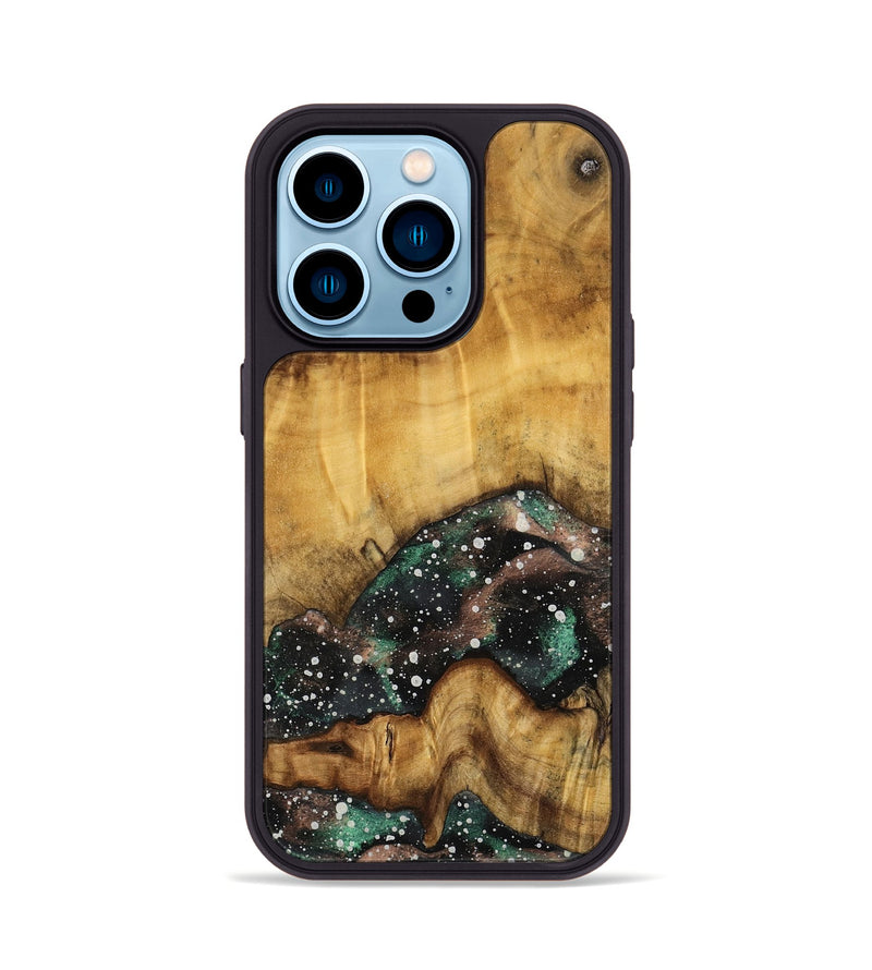 iPhone 14 Pro Wood Phone Case - Genevra (Cosmos, 739967)