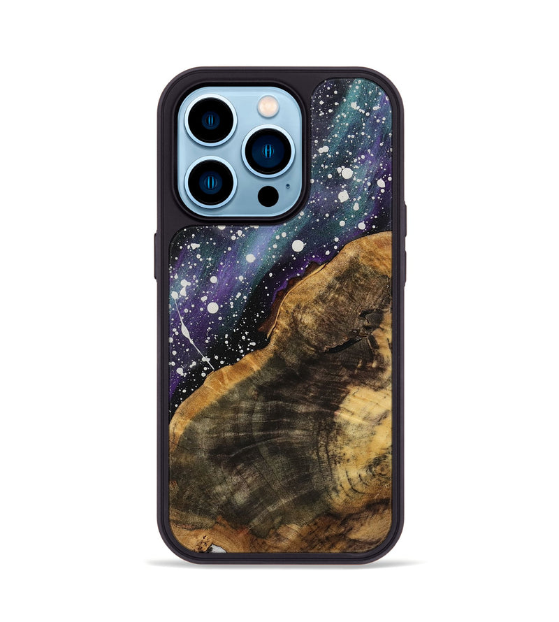 iPhone 14 Pro Wood Phone Case - Tavian (Cosmos, 739992)