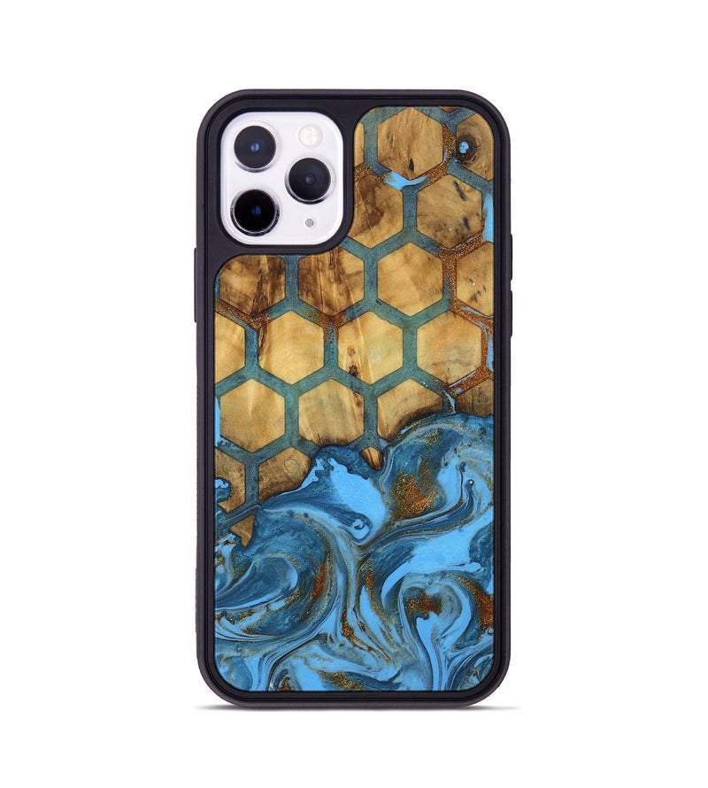 iPhone 11 Pro Wood Phone Case - Mariele (Pattern, 740010)