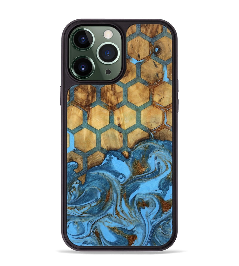 iPhone 13 Pro Max Wood Phone Case - Mariele (Pattern, 740010)