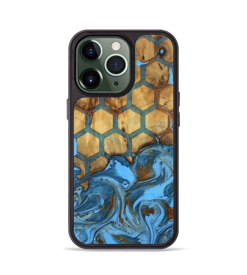 iPhone 13 Pro Wood Phone Case - Mariele (Pattern, 740010)