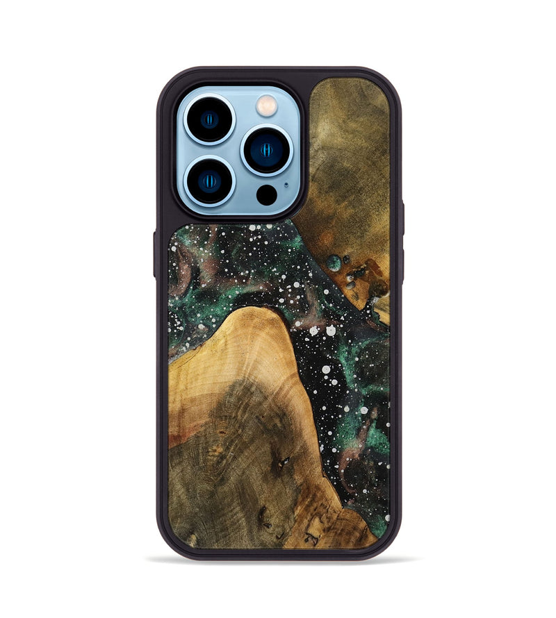 iPhone 14 Pro Wood Phone Case - Avie (Cosmos, 740013)