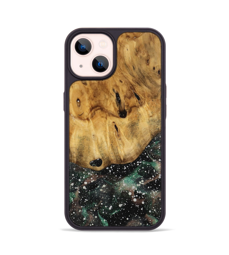 iPhone 14 Wood Phone Case - Krystn (Cosmos, 740018)