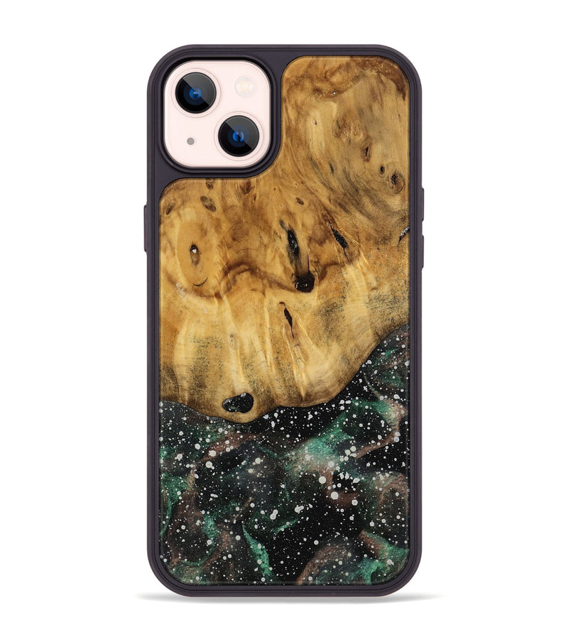 iPhone 14 Plus Wood Phone Case - Krystn (Cosmos, 740018)