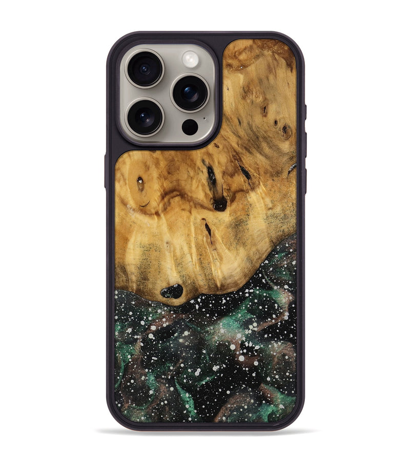 iPhone 15 Pro Max Wood Phone Case - Krystn (Cosmos, 740018)