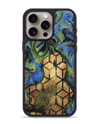 iPhone 15 Pro Max Wood Phone Case - Darryle (Pattern, 740027)