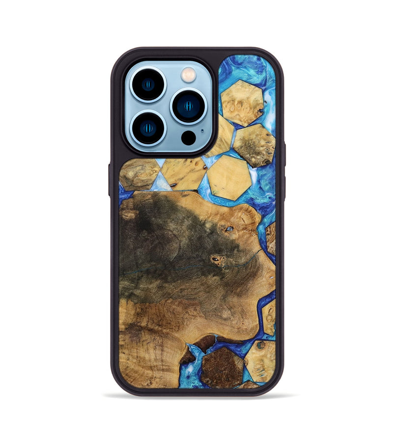 iPhone 14 Pro Wood Phone Case - Jailyn (Pattern, 740043)