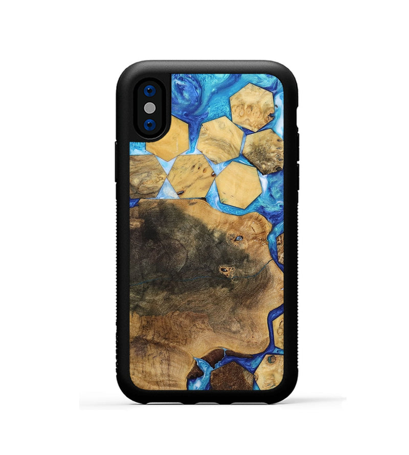 iPhone Xs Wood Phone Case - Jailyn (Pattern, 740043)