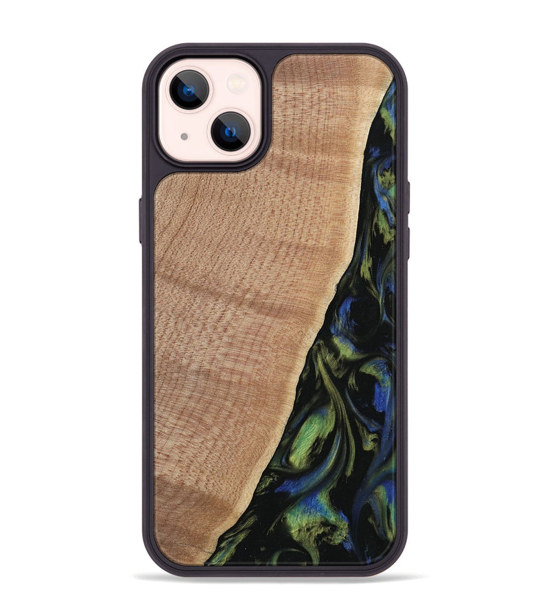 iPhone 14 Plus Wood Phone Case - Rhodie (Green, 740052)