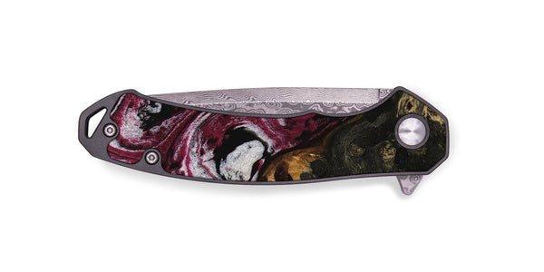 EDC Wood Pocket Knife - Ethel (Red, 740069)