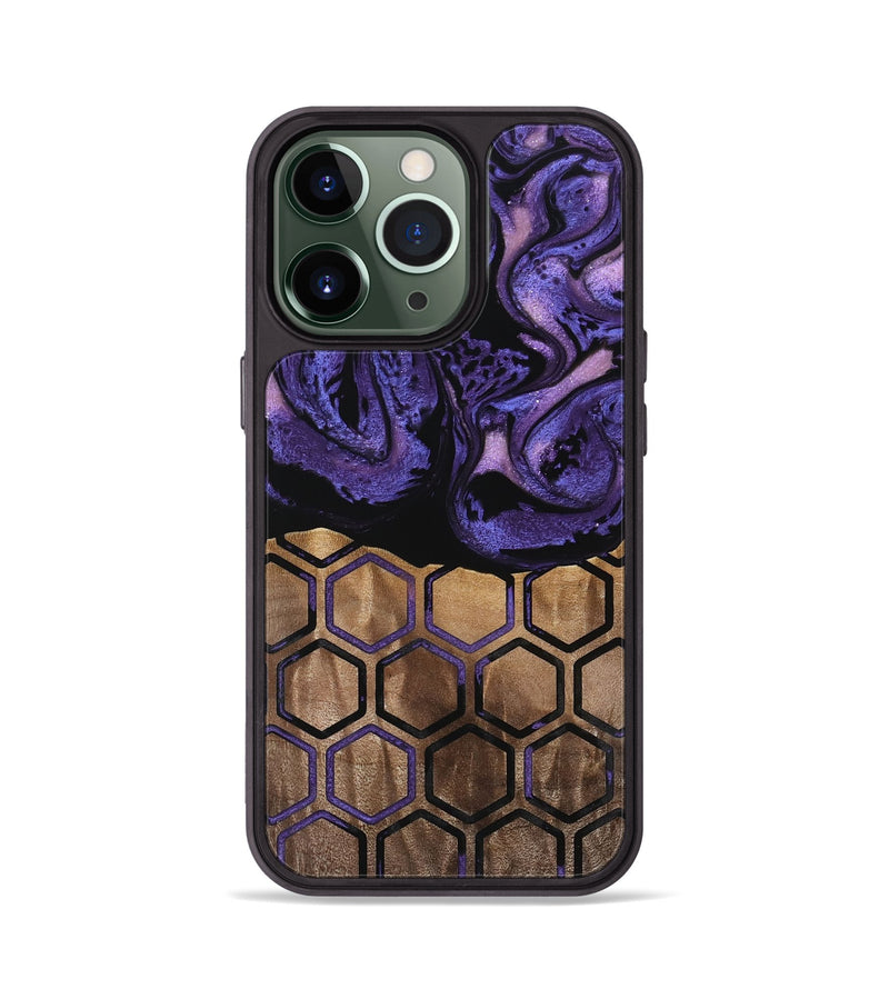 iPhone 13 Pro Wood Phone Case - Janith (Pattern, 740075)