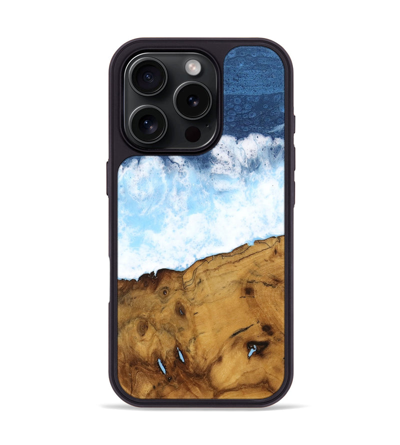 iPhone 16 Pro Wood Phone Case - Irving (Coastal, 740079)