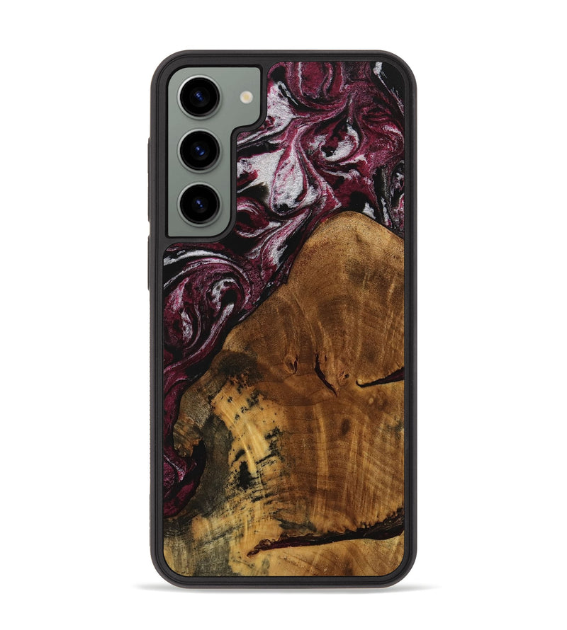 Galaxy S23 Plus Wood Phone Case - Myles (Red, 740080)