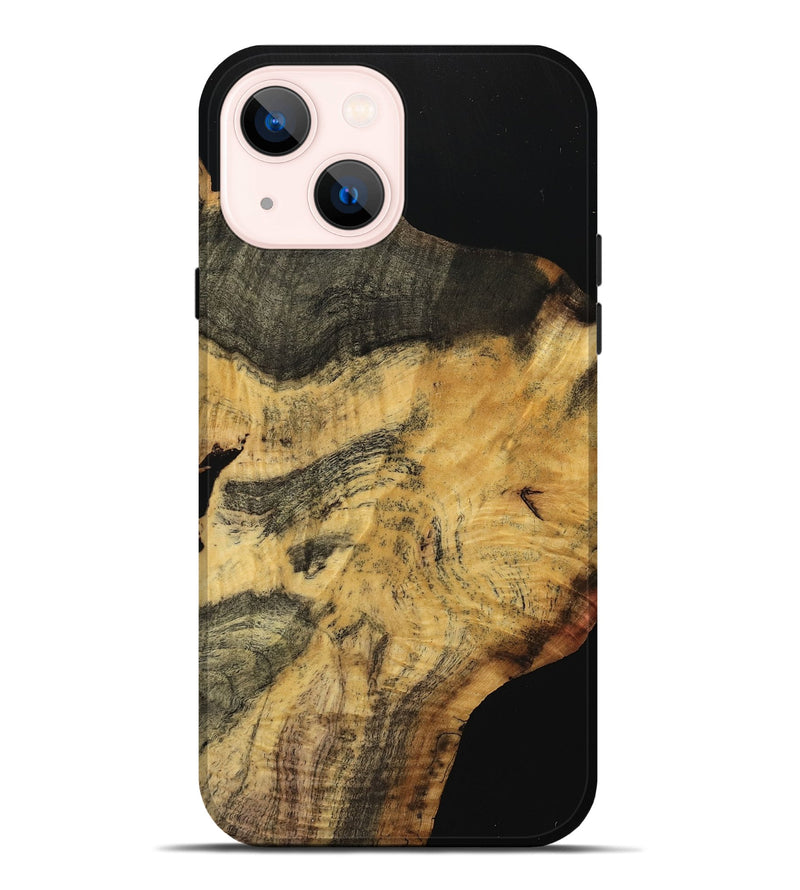 iPhone 14 Plus Wood Live Edge Phone Case - Dayle (Wood Burl, 740110)