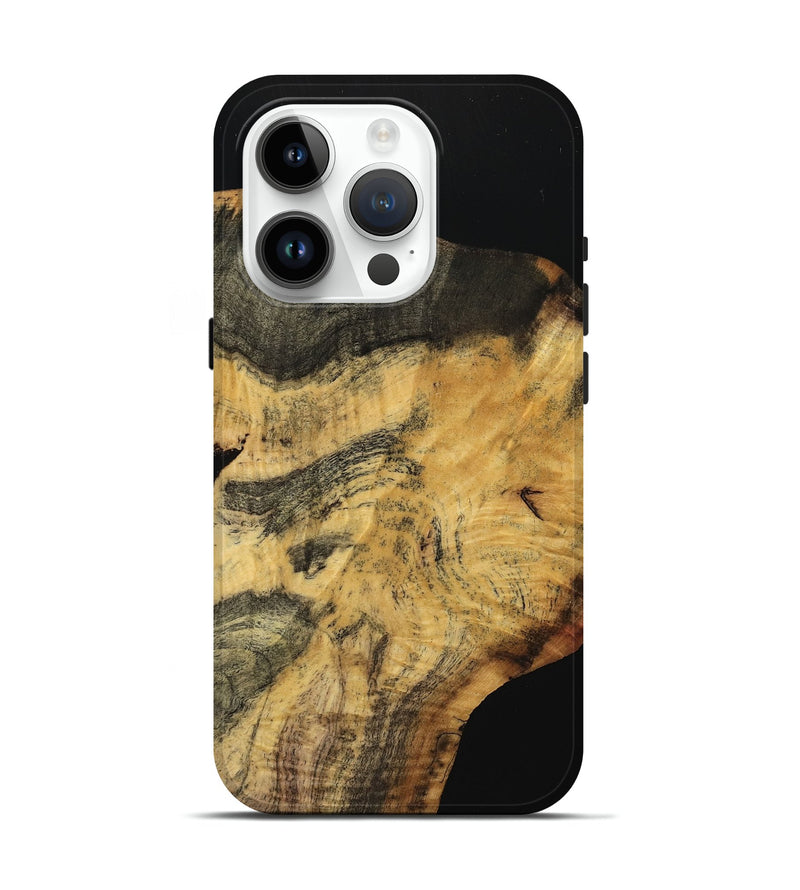 iPhone 15 Pro Wood Live Edge Phone Case - Dayle (Wood Burl, 740110)