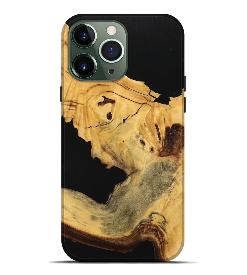 iPhone 13 Pro Max Wood Live Edge Phone Case - Joelly (Wood Burl, 740160)