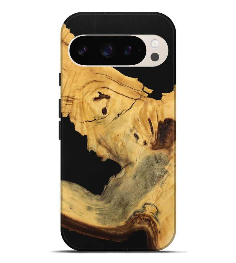 Pixel 9 Pro XL Wood Live Edge Phone Case - Joelly (Wood Burl, 740160)