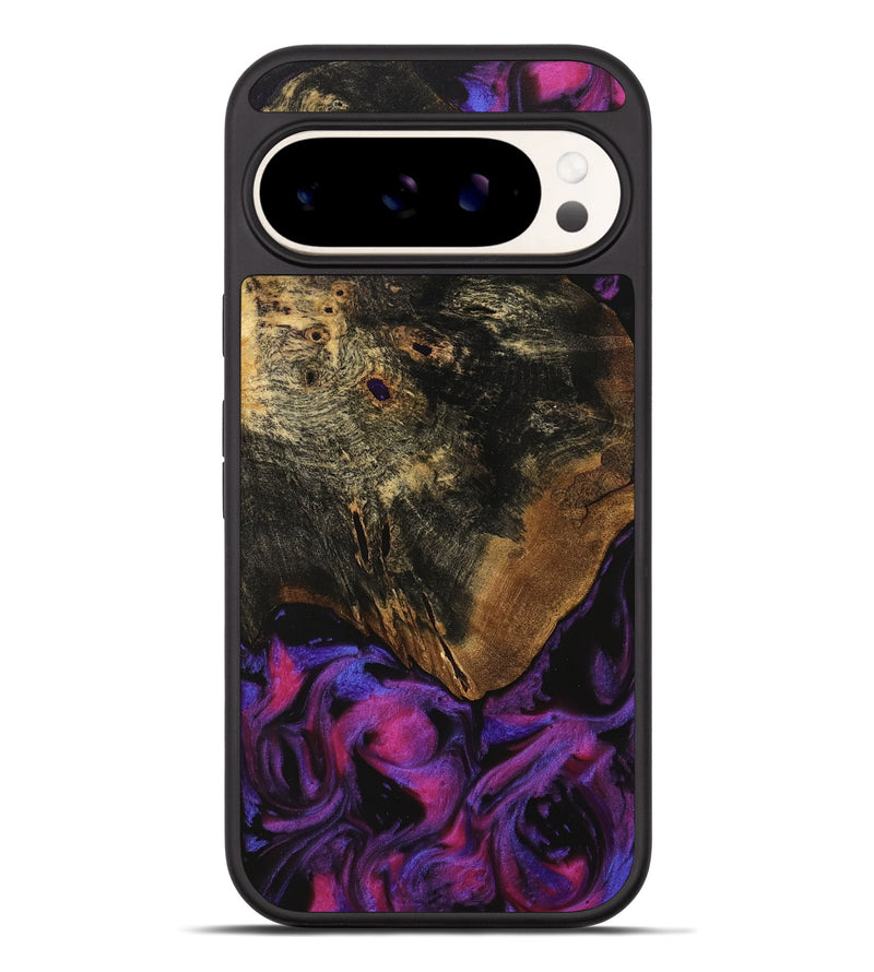 Pixel 9 Pro XL Wood Phone Case - Dorotea (Purple, 740173)