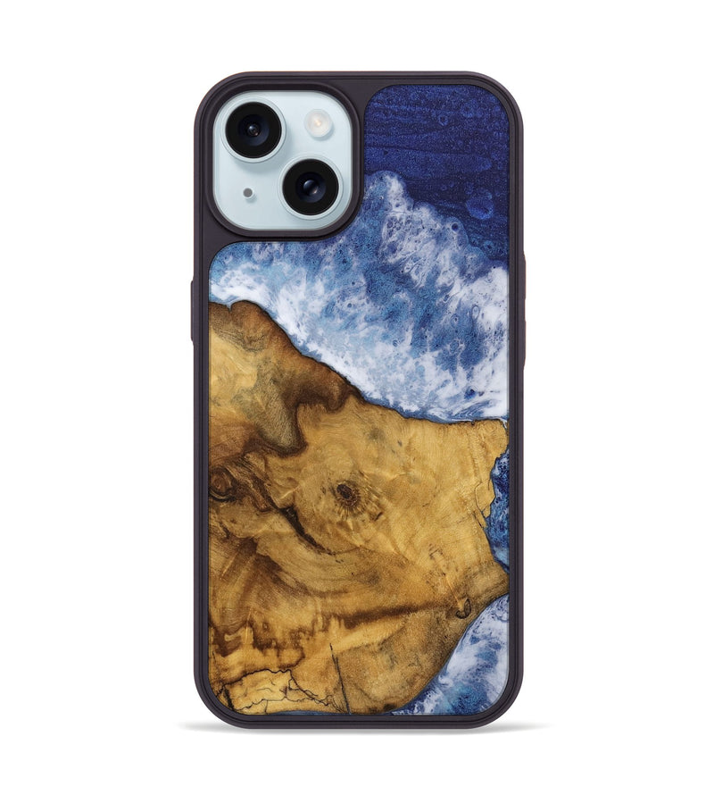 iPhone 15 Wood Phone Case - Katee (Coastal, 740185)