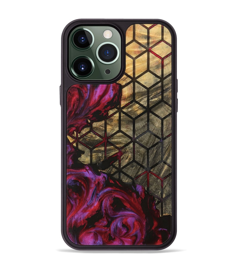 iPhone 13 Pro Max Wood Phone Case - Edwardo (Pattern, 740186)