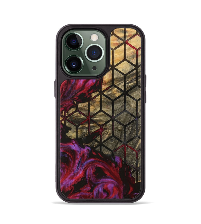 iPhone 13 Pro Wood Phone Case - Edwardo (Pattern, 740186)