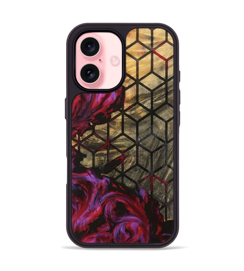 iPhone 16 Wood Phone Case - Edwardo (Pattern, 740186)