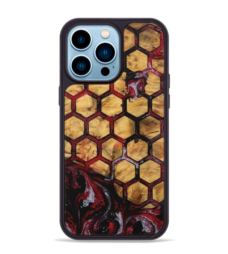 iPhone 14 Pro Max Wood Phone Case - Tally (Pattern, 740187)