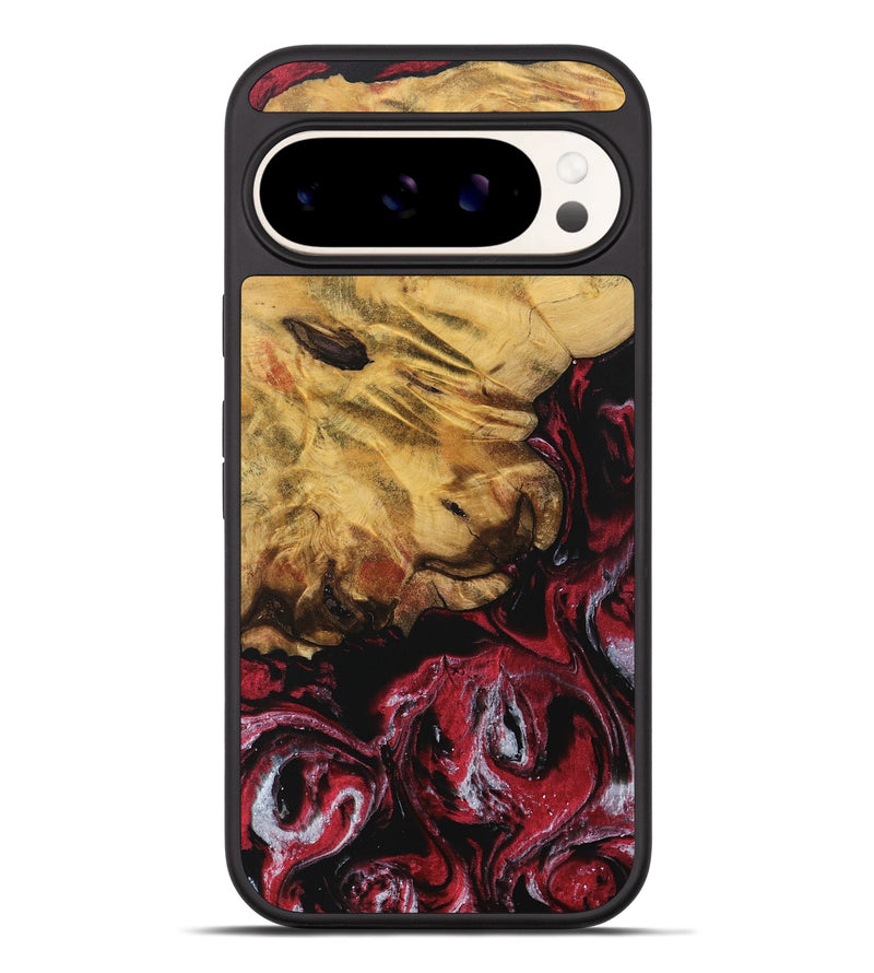 Pixel 9 Pro XL Wood Phone Case - Naresh (Red, 740189)