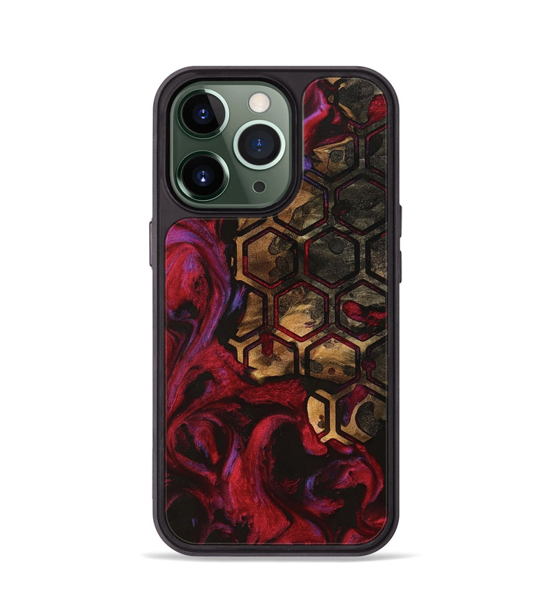 iPhone 13 Pro Wood Phone Case - Melosa (Pattern, 740195)