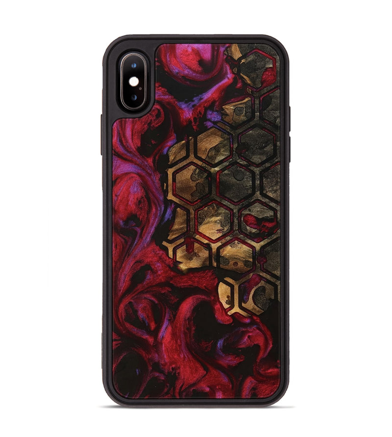 iPhone Xs Max Wood Phone Case - Melosa (Pattern, 740195)