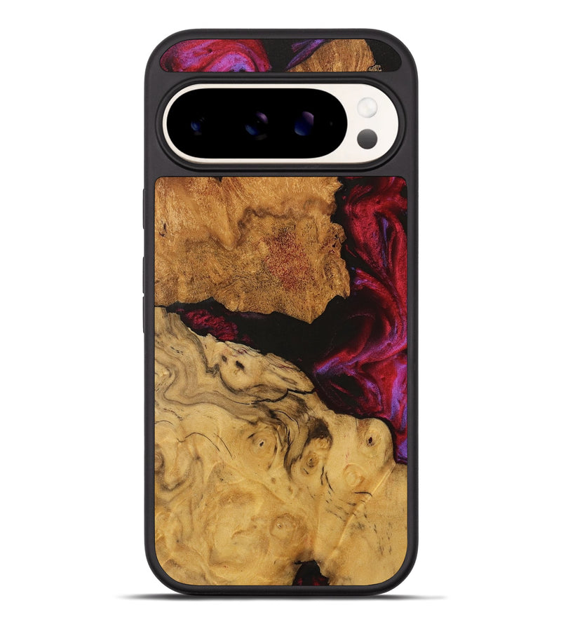 Pixel 9 Pro XL Wood Phone Case - Joellen (Red, 740199)