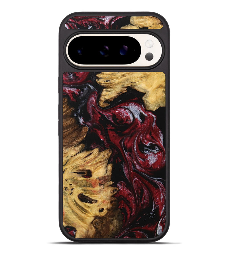 Pixel 9 Pro XL Wood Phone Case - Coord (Red, 740200)