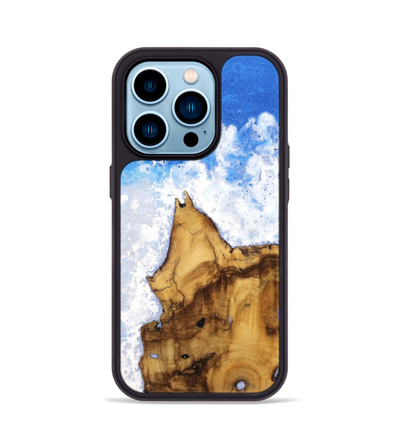 iPhone 14 Pro Wood Phone Case - Amirah (Coastal, 740202)