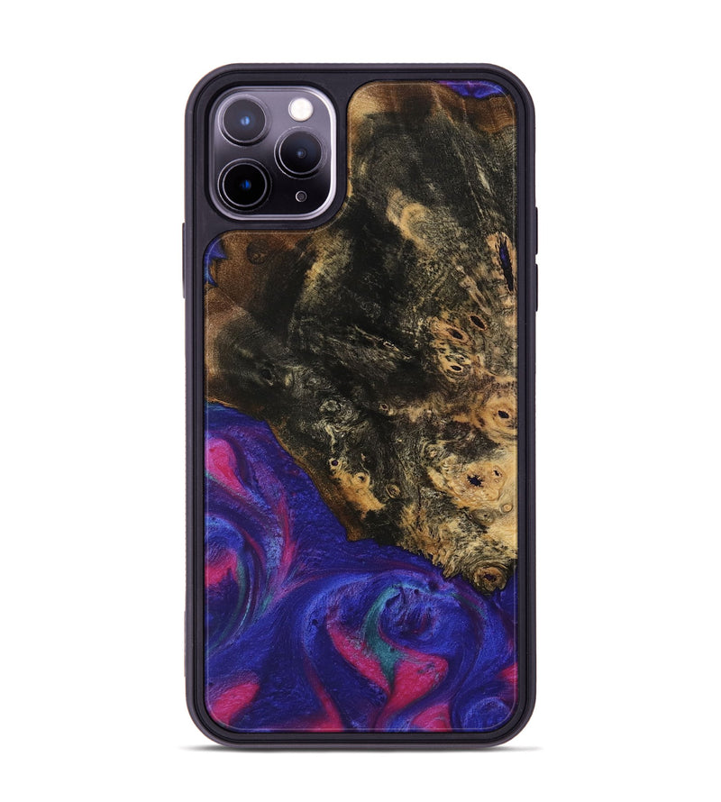 iPhone 11 Pro Max Wood Phone Case - Rowland (Purple, 740210)