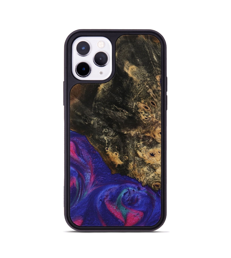 iPhone 11 Pro Wood Phone Case - Rowland (Purple, 740210)