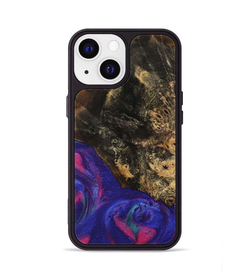 iPhone 13 Wood Phone Case - Rowland (Purple, 740210)