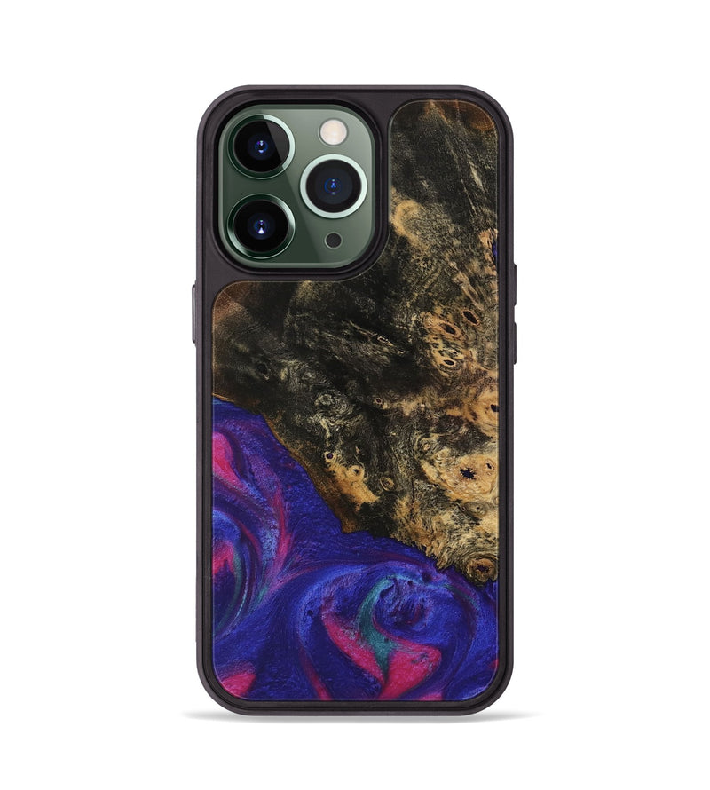 iPhone 13 Pro Wood Phone Case - Rowland (Purple, 740210)