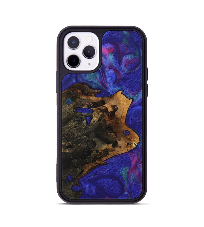 iPhone 11 Pro Wood Phone Case - Madlyn (Purple, 740211)