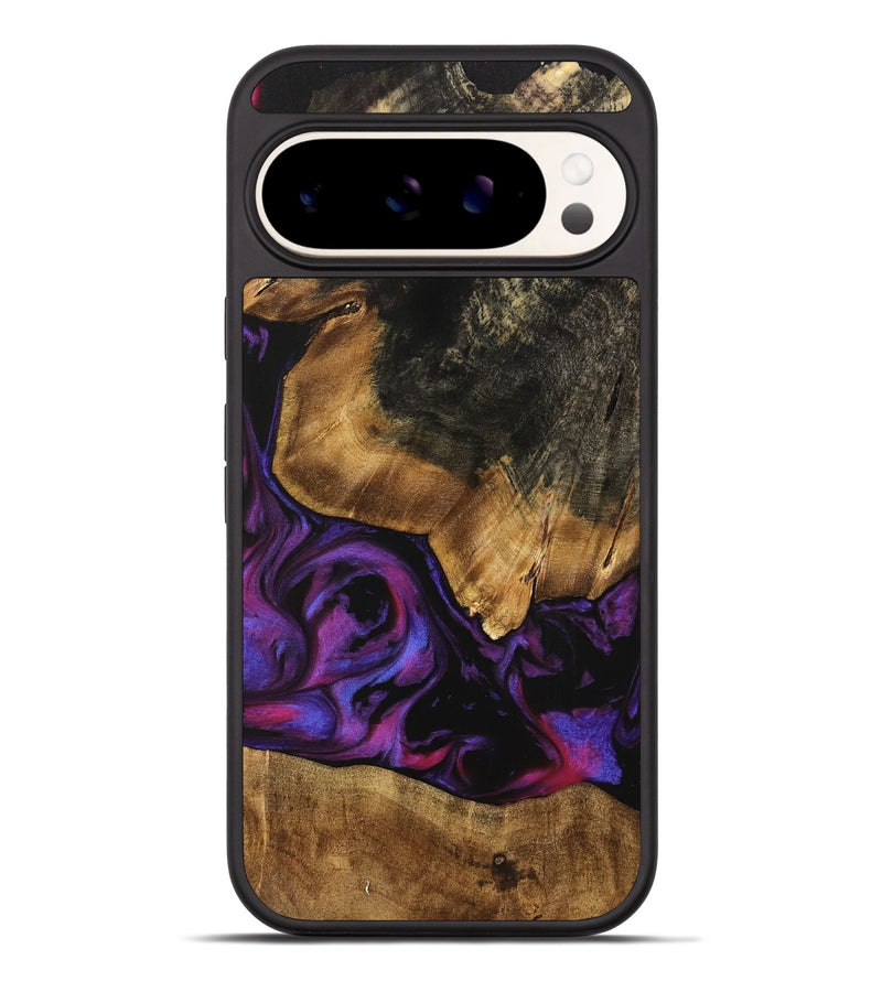 Pixel 9 Pro XL Wood Phone Case - Adriane (Purple, 740212)