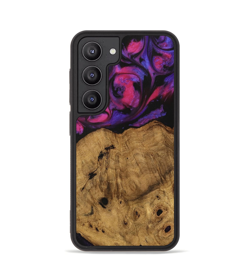 Galaxy S23 Wood Phone Case - Jordon (Purple, 740213)