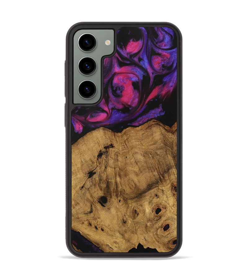 Galaxy S23 Plus Wood Phone Case - Jordon (Purple, 740213)