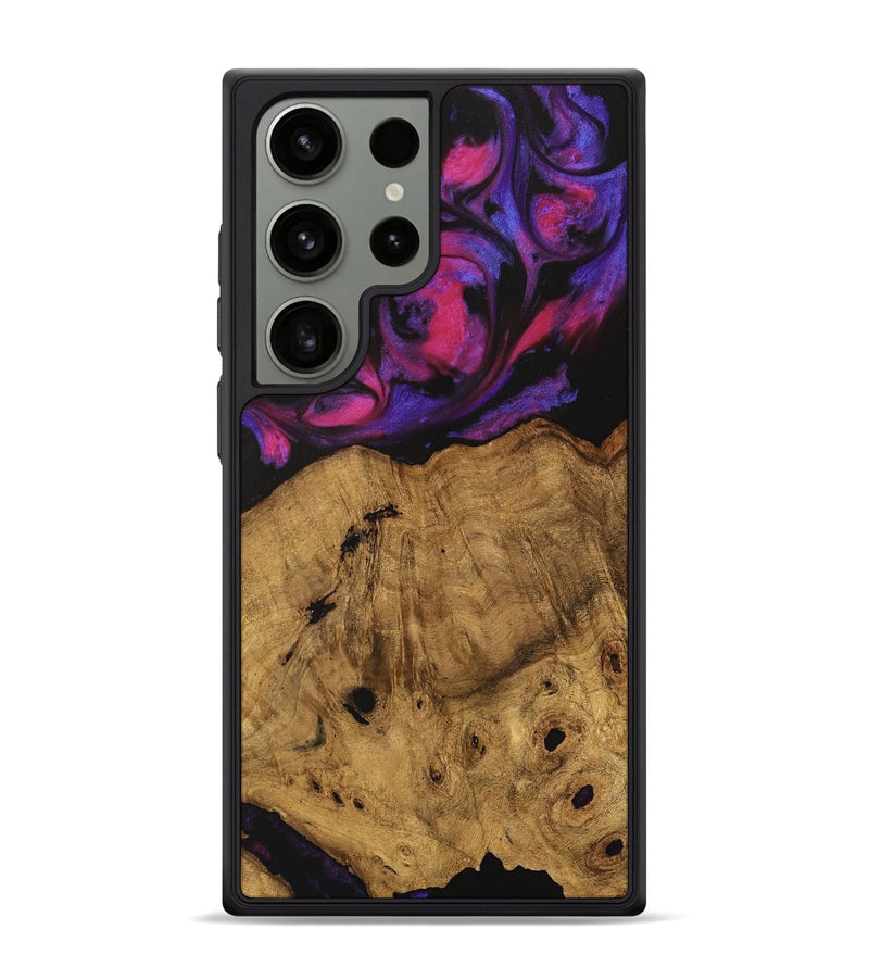 Galaxy S24 Ultra Wood Phone Case - Jordon (Purple, 740213)