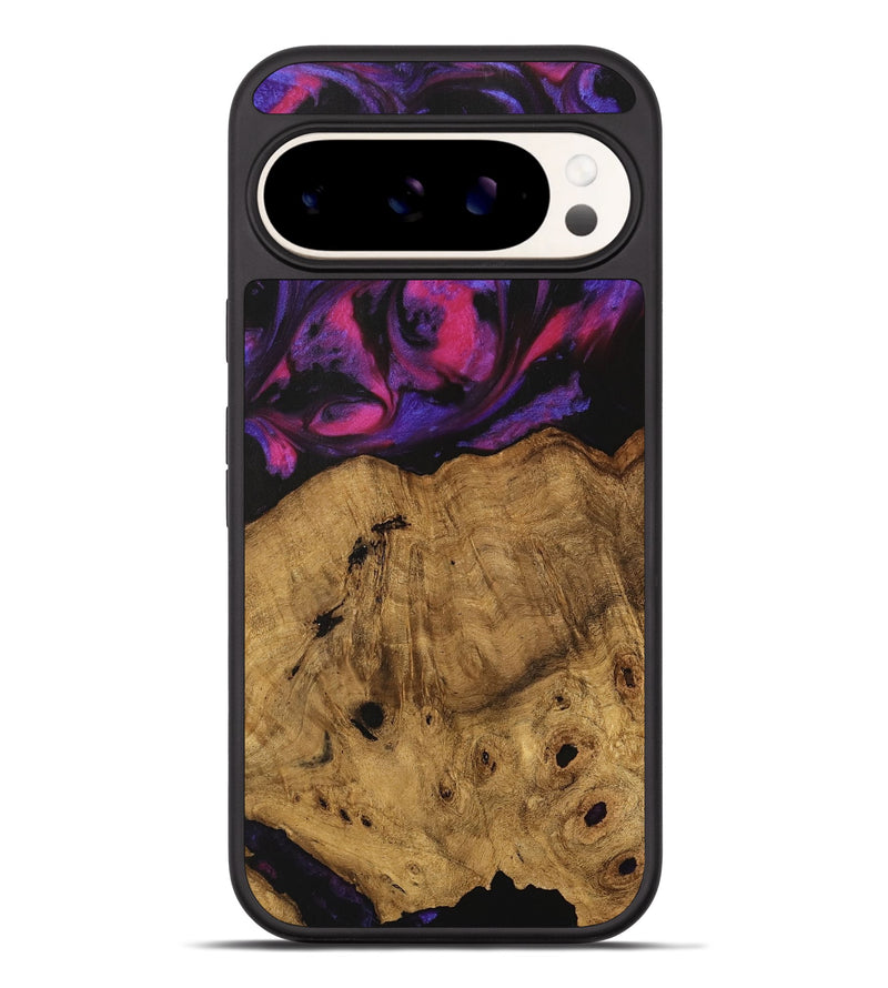 Pixel 9 Pro XL Wood Phone Case - Jordon (Purple, 740213)