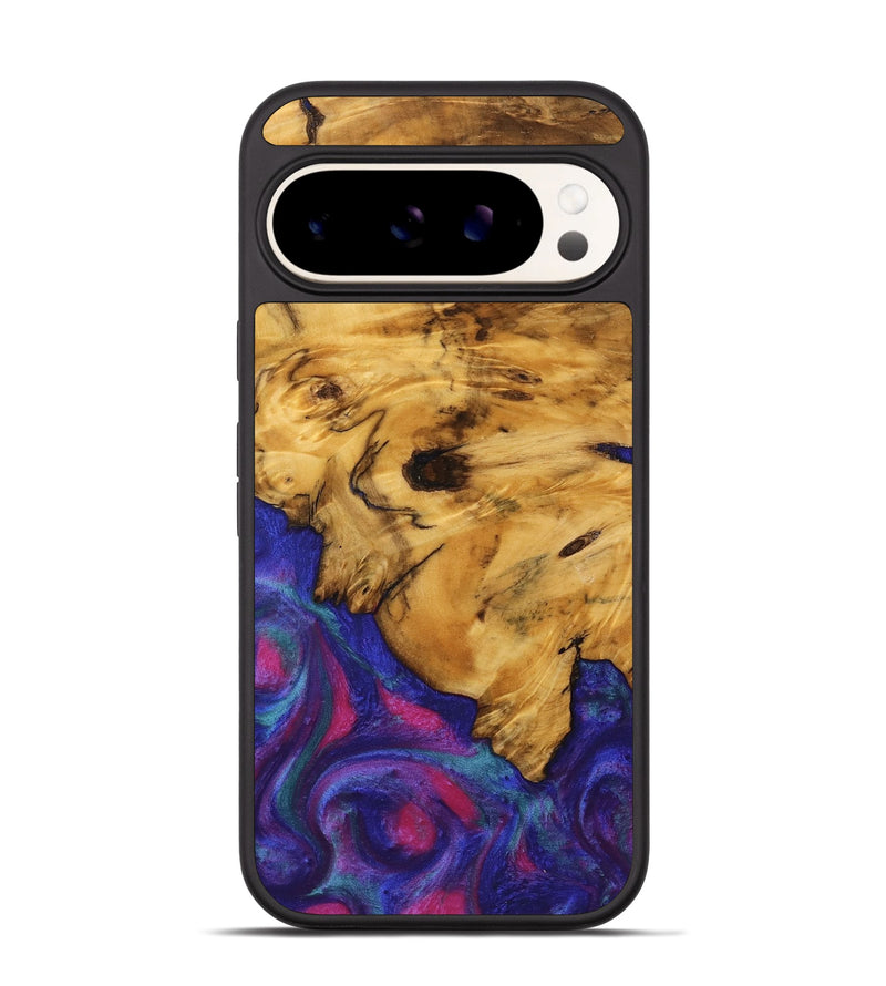 Pixel 9 Pro Wood Phone Case - Celle (Purple, 740221)