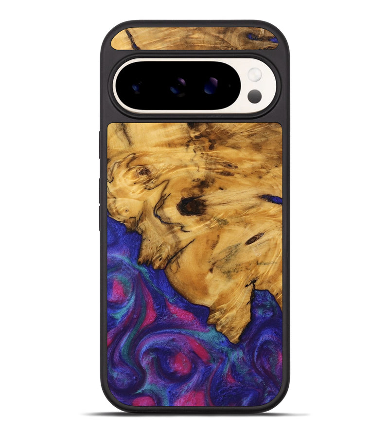 Pixel 9 Pro XL Wood Phone Case - Celle (Purple, 740221)