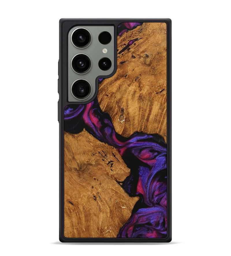 Galaxy S24 Ultra Wood Phone Case - Oley (Purple, 740222)