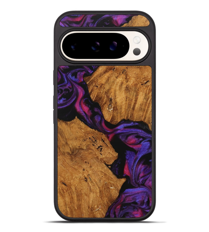 Pixel 9 Pro XL Wood Phone Case - Oley (Purple, 740222)