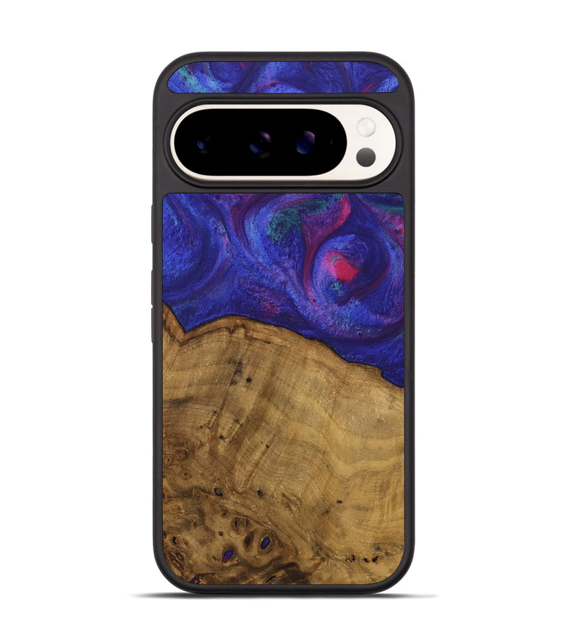 Pixel 9 Pro Wood Phone Case - Naoma (Purple, 740228)